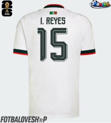 Mexiko Israel Reyes #15 Venkovní Dres MS 2026 Krátký Rukáv